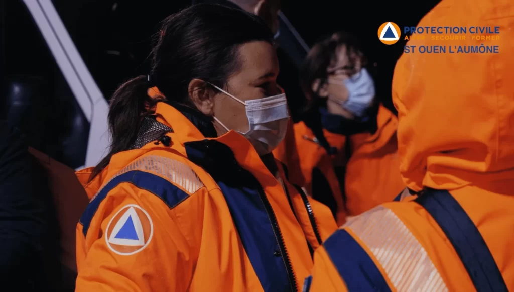 Fiona Lazaar à la Protection Civile du Val d&rsquo;Oise